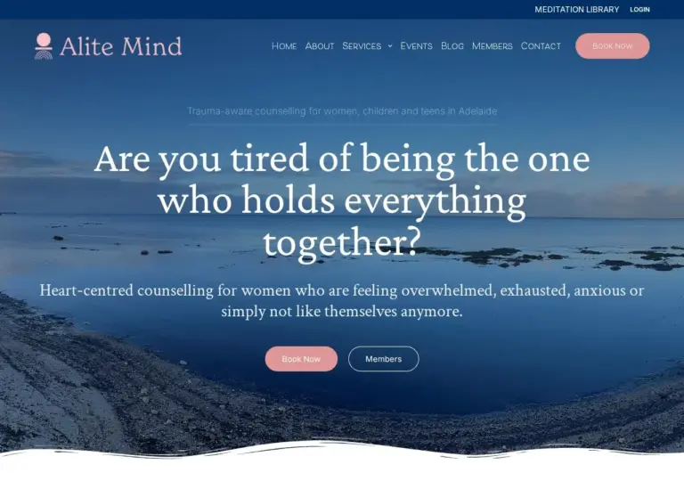 Alite Mind website homepage