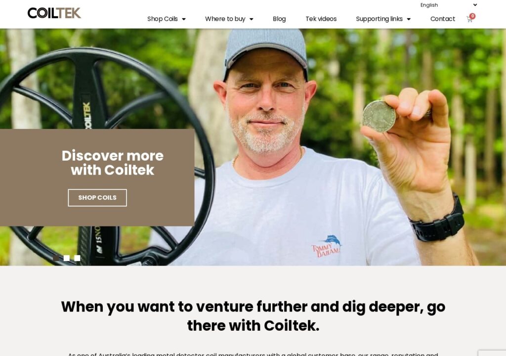 The old Coiltek website
